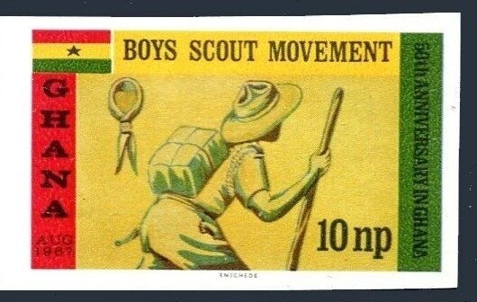 Scout on Hike, Scout Cloth