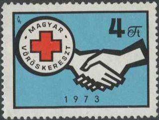 Red Cross Membership fee stamp 1973