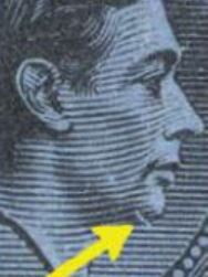 Stamp, King George VI (1895-1952), Leeward Islands,  , Crowns and Coronets, Famous People, Heads of State, Kings, Men, Royalty