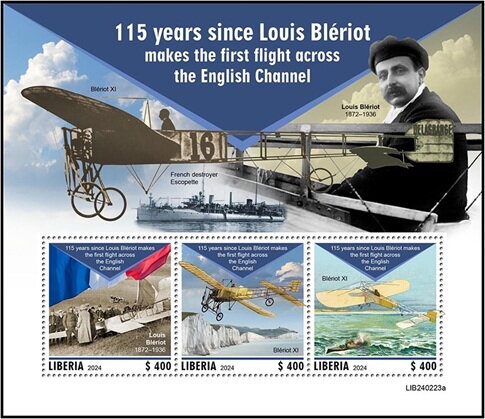 115th Anniversary of Louis Blériot Makes the First Flight