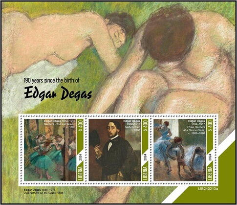 190th Anniversary of the Birth of Edgar Degas