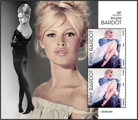 90th Anniversary of the Birth of Brigitte Bardot