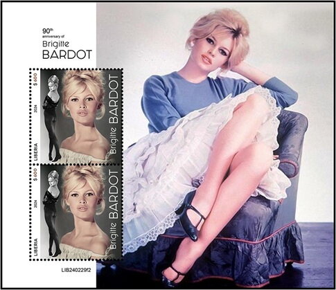 90th Anniversary of the Birth of Brigitte Bardot