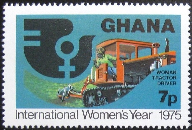 Woman Tractor Driver