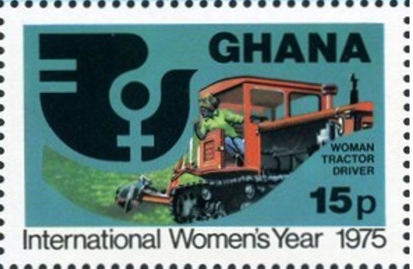 Woman Tractor Driver
