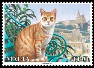 Stamp, Cats of Malta, Malta,  , Cats