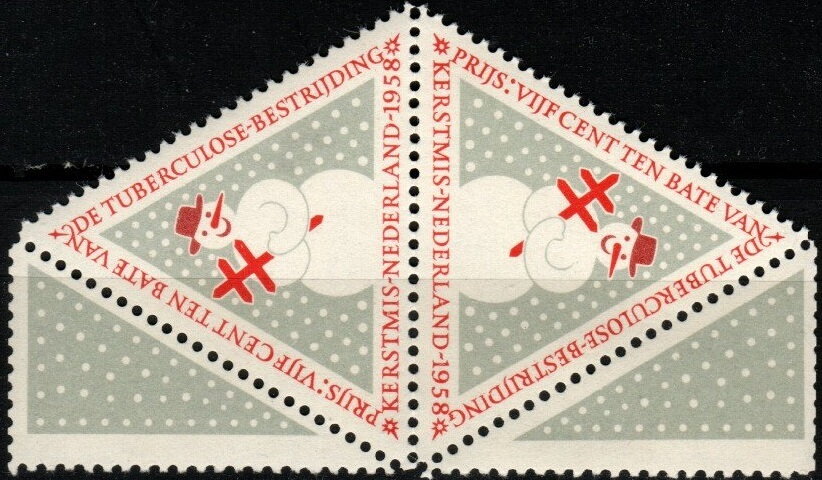 Against Tuberculosis - Christmas stamp