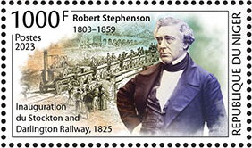 Inauguration of Stockton and Darlington Railway, 1825