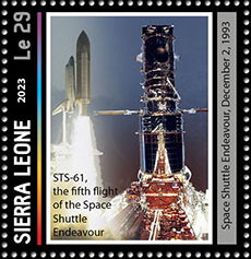 Space Shuttle Endeavour, December 2, 1993