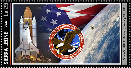 Space Shuttle Endeavour, January 19, 1993