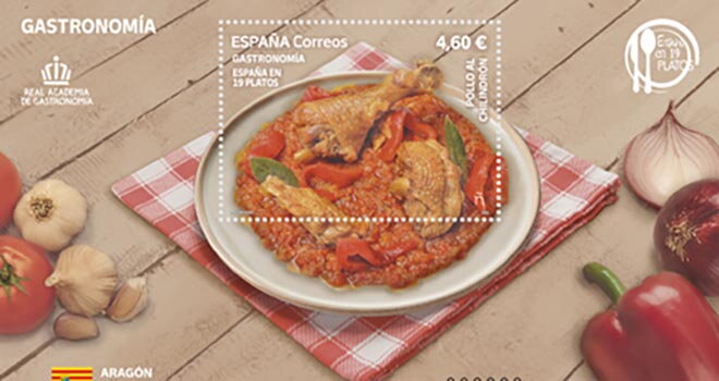 Aragón : Chicken al Chilindrón.