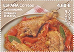 Aragón : Chicken al Chilindrón.