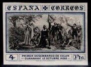 Stamp, Discovery of America, Spain,  , Discoveries, Expeditions, Explorers, People