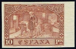 Stamp, Discovery of America, Spain,  , Discoverers, Discoveries, Expeditions, Explorers, Famous People