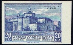 Stamp, Discovery of America, Spain,  , Buildings, Discoveries, Expeditions, Monasteries and Convents