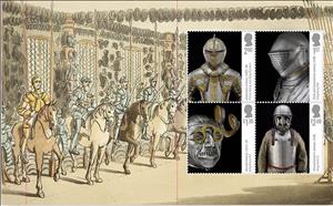 Booklet Pane, Royal Armories Collection, United Kingdom of Great Britain & Northern Ireland,  , Armors