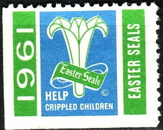 Help Crippled Children Charity, Easter Seals 1961
