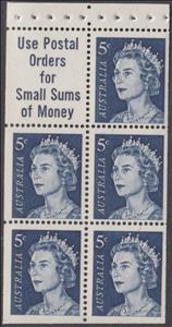 Booklet Pane, Queen Elizabeth II, Australia,  , Crowns and Coronets, Famous People, Heads of State, Queens, Royalty, Women