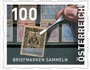 Stamp, Stamp Collecting, Austria,  , Stamp Anniversaries, Stamp Collectors