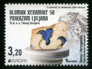Ceramic with Lily Motif