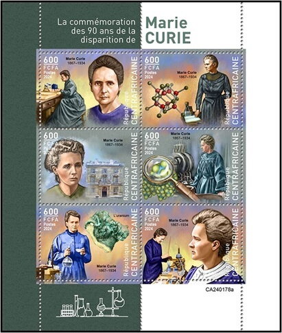 90th Anniversary of the Death of Marie Curie