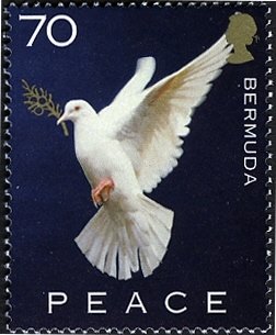 Dove facing Left