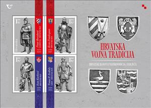 Souvenir Sheet, Military Leaders of Croatia, Croatia,  , Military Officers
