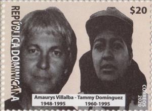 Stamp, Amaurys Villaba and Tammy Dominguez, Dominican Republic,  , Scientists