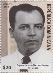 Stamp, Eugenio de Jesus Marcano Fondeur, Dominican Republic,  , Scientists