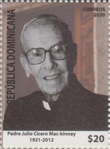 Stamp, Julio Cicero MacKinney, Dominican Republic,  , Scientists