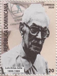 Stamp, Luis Ariza Julia, Dominican Republic,  , Scientists