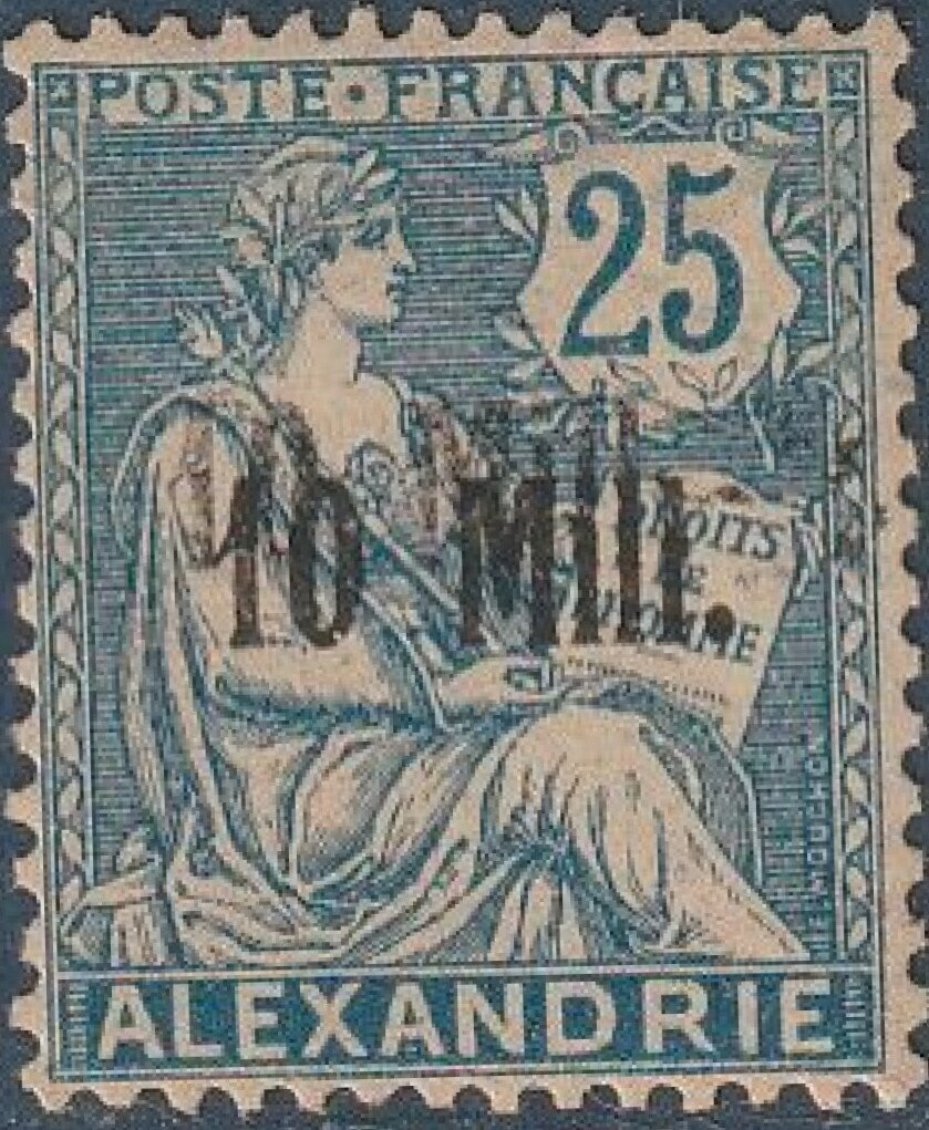 Type Mouchon Egyptian surcharge
