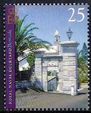 Stamp, Royal Naval Dockyard Views, Bermuda,  , Tourism