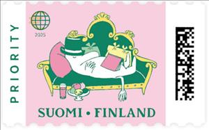 Stamp, Moomins, 80 Years, Finland,  , Cartoons, Comics, Fairy Tales