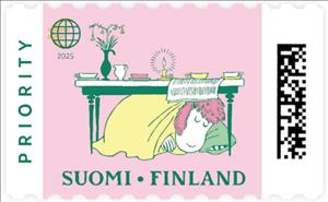 Stamp, Moomins, 80 Years, Finland,  , Cartoons, Comics, Fairy Tales
