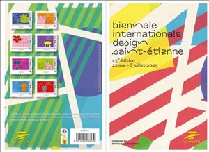 Souvenir Sheet, Biennial International Design. Saint Etienne, France,  , Art, Expositions