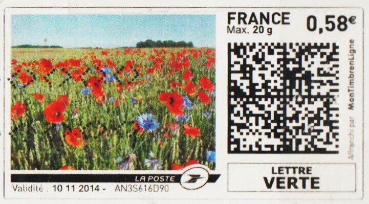 Field of Poppies and Cornflowers
