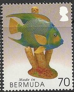 Fish and coral sculpture