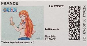 Stamp, Nami, France,  , Cartoons