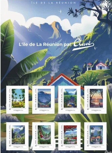Reunion Island by Clavé