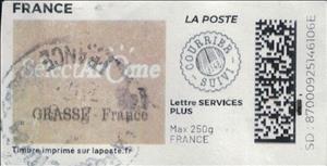 Stamp, SelectArome. Courrier Suivi, France,  , Food