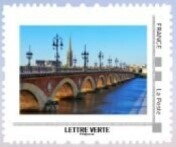 Stamp, Stone Bridge, France,  , Bridges, UNESCO World Heritage Sites