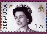 Queen Elizabeth II wearing tiara and small earrings