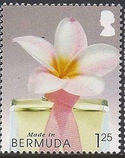 Stamp, Bottle of perfume, Bermuda,  , Crafts