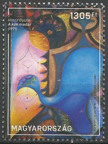 Blue Bird by Gyula Hincz