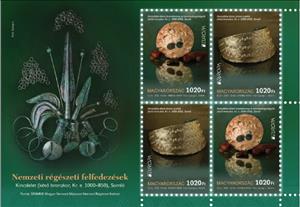 Full Pane, Europa (C.E.P.T.) 2025 - Archaeological Discoveries, Hungary,  , Archaeology, C.E.P.T. / Europe, Jewelery