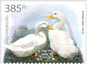 Stamp, Hungarian Duck, Hungary,  , Ducks