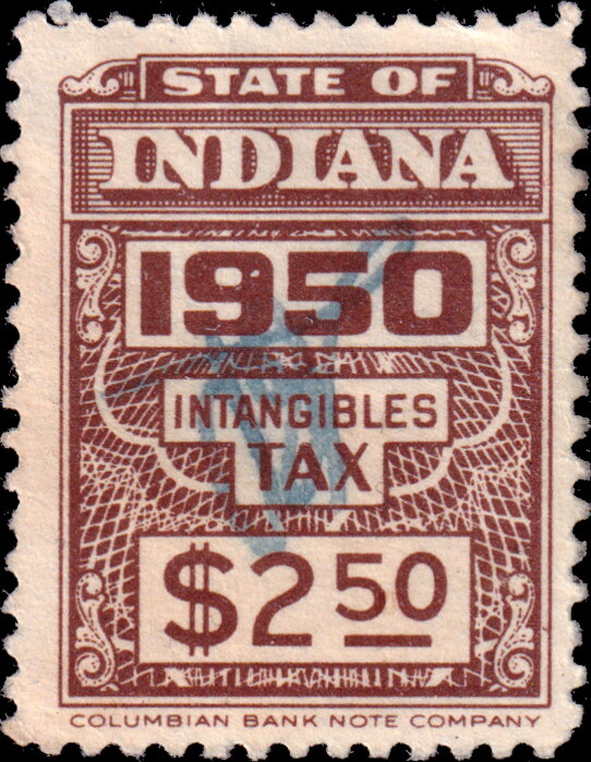 Intangibles tax (1950 : 002.50)