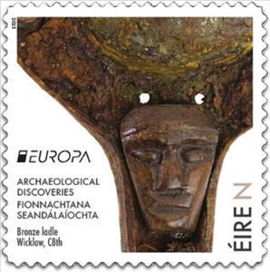 Stamp, Bronze Ladle, Ballynapark, Ireland,  , Archaeology, C.E.P.T. / Europe, Metalworking