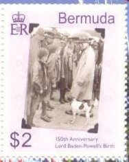 Baden-Powell inspecting Cubs